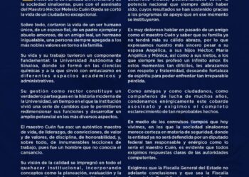 HÉCTOR MELESIO CUÉN OJEDA: UN SER HUMANO, CIUDADANO, UNIVERSITARIO Y POLÍTICO EJEMPLAR.