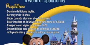 Promueve la UAS el programa cultural de Intercambio “Un mundo de oportunidades”, para trabajar durante tres meses en Disney, en Orlando
