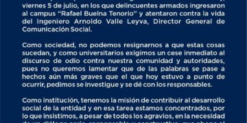 Las descalificaciones del Gobernador no abonan a la reconciliación que instruyó el Presidente, por eso la UAS reitera el llamado al diálogo para resolver el conflicto, afirma Robespierre Lizárraga