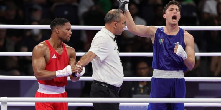 El sinaloense y estudiante de Gastronomía de la UAS, Marco Verde; da golpe de autoridad en debut olímpico.