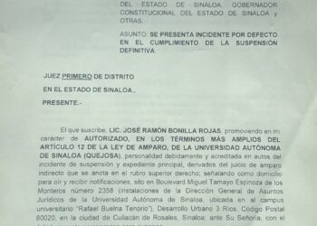 La ANUIES respalda a la UAS en el conflicto contra el Gobierno del Estado y condena la forma en que el Congreso está violando la ley; llama a Robespierre Lizárraga para reunirse este lunes