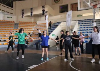 Desarrollando las funciones cognitivas del alumnado, el Centro de Estudio de Idiomas Culiacán de la UAS realizó la Mañana Deportiva 2024