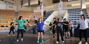 Desarrollando las funciones cognitivas del alumnado, el Centro de Estudio de Idiomas Culiacán de la UAS realizó la Mañana Deportiva 2024