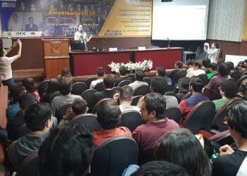 Autoridades de la UAS inicia la Jornada Universitaria del Conocimiento 2024, teniendo como sede la Facultad de Informática en su 32 aniversario