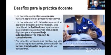 Participa la UAS en el Cuarto Congreso Internacional Virtual, Educación e Inteligencia Artificial, con ponencia sobre los desafíos de la práctica docente
