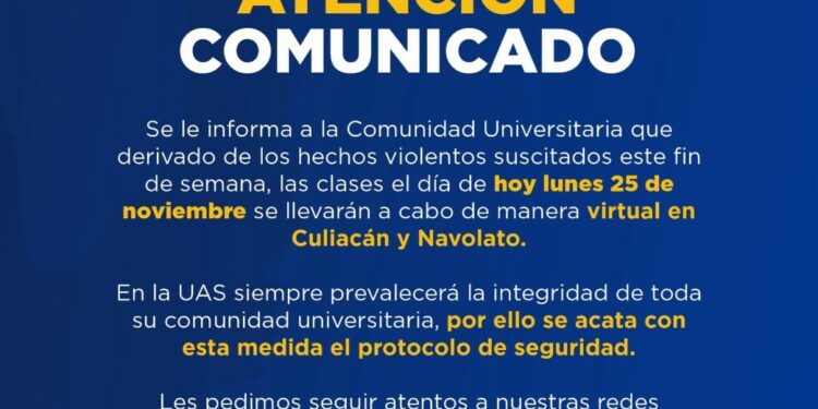 COMUNICADO INSTITUCIONAL