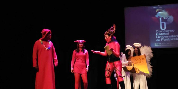 Grupos teatrales demuestran su creatividad y talento en el Sexto Concurso Estatal Universitario de Pastorelas de la UAS