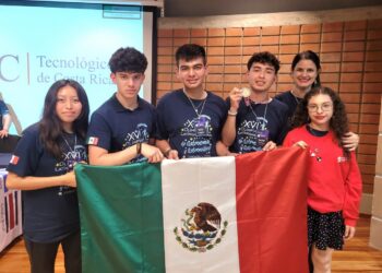 Logra la delegación mexicana un bronce y dos menciones honoríficas en la Olimpiada Latinoamericana de Astronomía y Astronáutica en Costa Rica