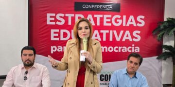 Fundación Colosio Estatal y PRI Sinaloa, encabezan conferencia “Estrategias educativas para la democracia”