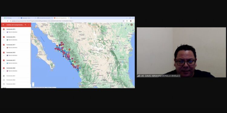 Tras años de análisis, el Observatorio del Centro de Políticas de Género de la UAS cuenta con mapas de georreferenciación del feminicidio en Sinaloa