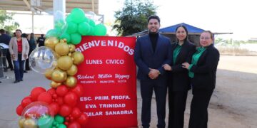 Llevarán apoyos a la primaria Eva Trinidad Aguilar Sanabria