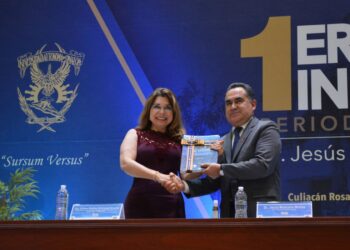 Felicita el Rector Jesús Madueña a Carmen Enedina Rodríguez Armenta por su nuevo nombramiento como Subsecretaria de Educación Superior Federal