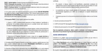 CONVOCATORIA PROCESO DE ADMISIÓN 2025