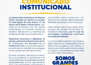 COMUNICADO INSTITUCIONAL