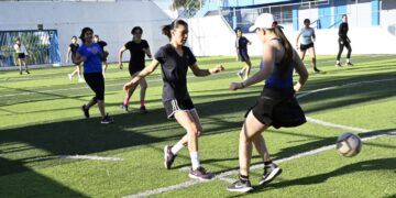 Invitan a niñas de los 4 a los 14 años para que se inscriban en el curso de futbol rápido que oferta la UAS de lunes a viernes por la tarde en CU