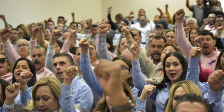 El Rector Jesús Madueña resalta la unidad y coordinación entre Universidad y Sindicato en el Primer Informe de Labores del SUNTUAS Académicos 2024-2025