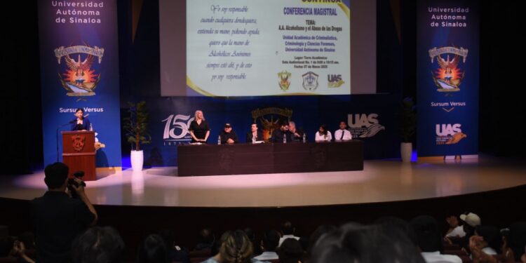 Lleva la Unidad Académica de Criminalística, Criminología y Ciencias Forenses de la UAS la conferencia magistral “El Milagro Continúa”