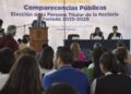 Inician en la Unidad Regional Norte las comparecencias de aspirantes a la Rectoría de la UAS 2025-2029