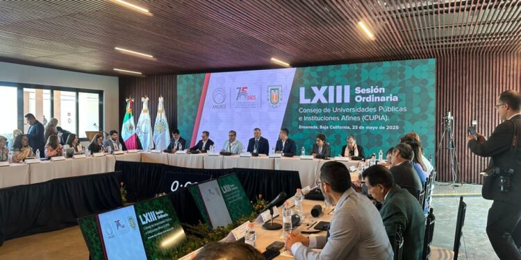 El Rector de la UAS, doctor Jesús Madueña Molina asistió a la LXIII Sesión Ordinaria de CUPIA, con sede en la UABC