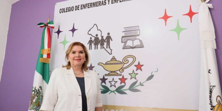 Patricia de Lourdes Retamoza, académica jubilada UAS, nueva presidenta del Colegio de Enfermeras y Enfermeros Sinaloenses A. C. “Unión-Superación-Servicio”