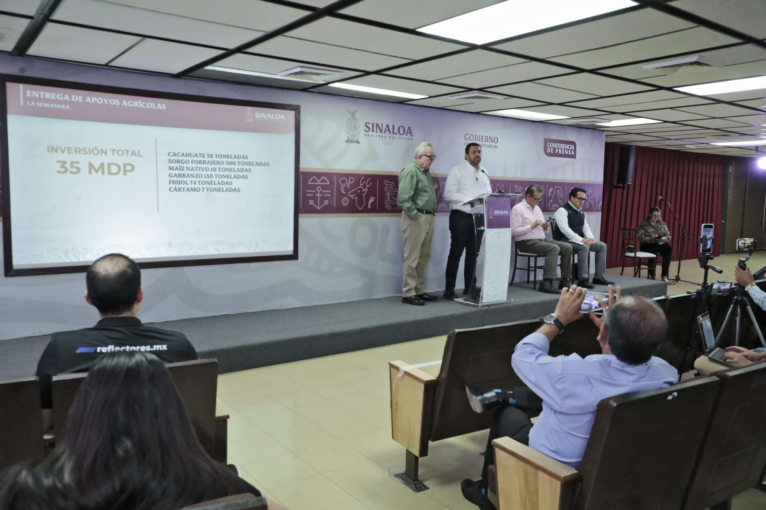 Entregará el gobernador Rocha semilla tanto a ganaderos como a productores temporaleros