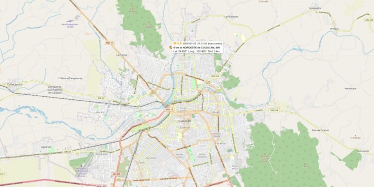 Investigadora de la UAS detalla que sismo ocurrido en Culiacán se ubicó en un área tectónicamente activa y posible zona de falla; se trata de un evento no muy frecuente en la región
