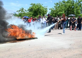 La UAS promueve la cultura de prevención entre el personal del Campus Buelna a través del Programa Interno de Protección Civil