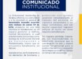COMUNICADO