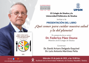Federico Páez Osuna presentará libro en la UPSIN