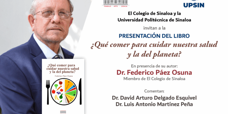 Federico Páez Osuna presentará libro en la UPSIN