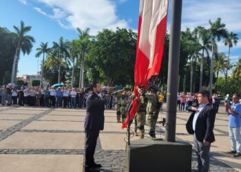 Encabeza Ismael Bello Esquivel, 153 aniversario luctuoso de Benito Juárez