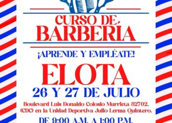 Invitan a jóvenes Elotenses al Curso de Barbería gratuito
