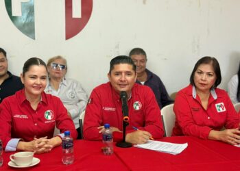 El PRI Sinaloa cierra filas en respaldo a su presidente nacional Alejandro Moreno Cárdenas