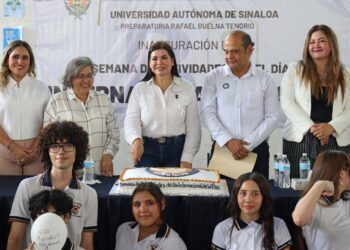 Lleva la UAS la Semana de Actividades por el Día Internacional de la Paz a la Preparatoria Rafael Buelna Tenorio con cultura, deporte y academia